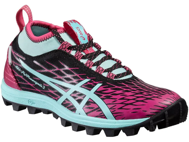 Asics Women's GEL-FujiRunnegade 2 Black/Blue-2